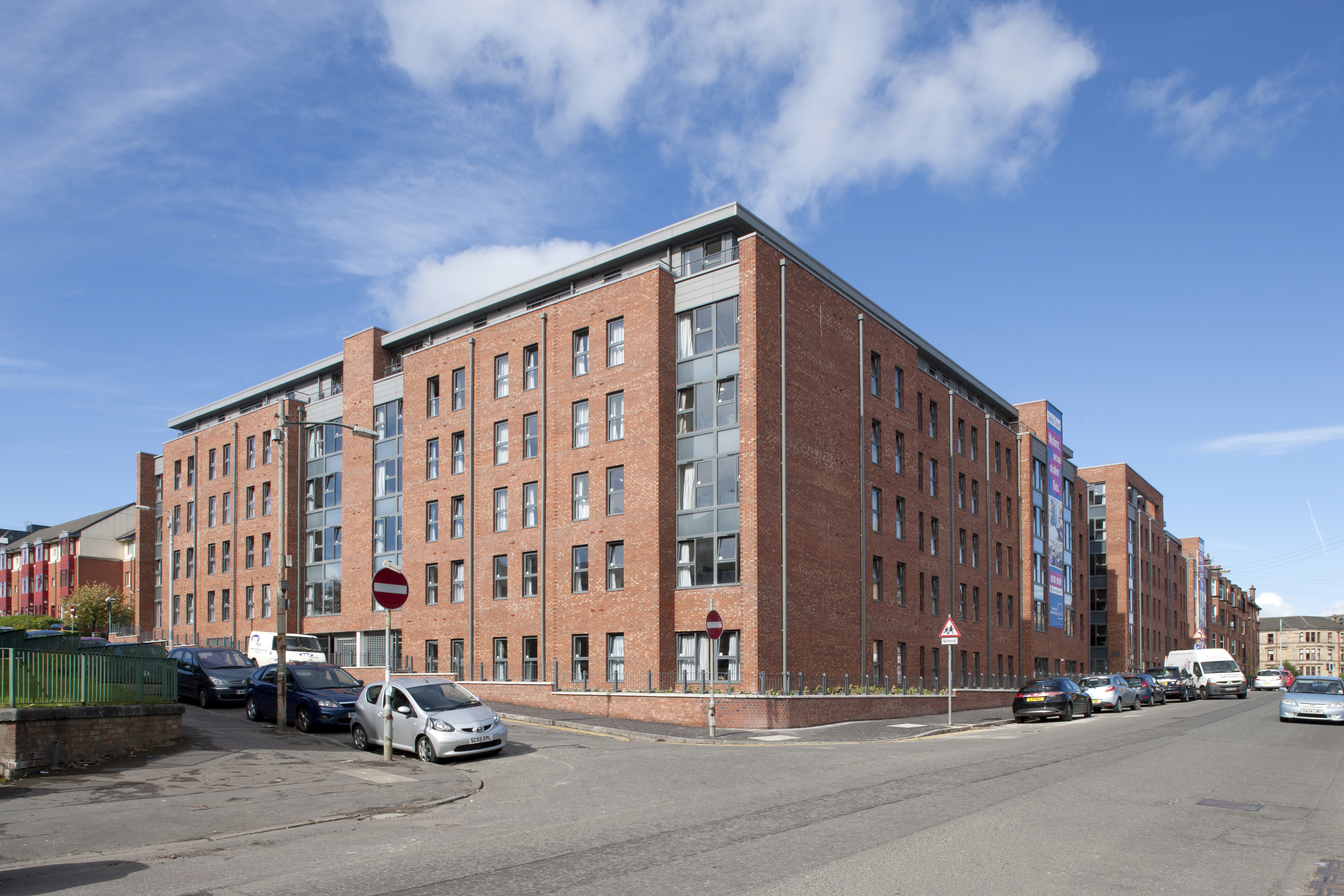 The new student residences in Yorkhill